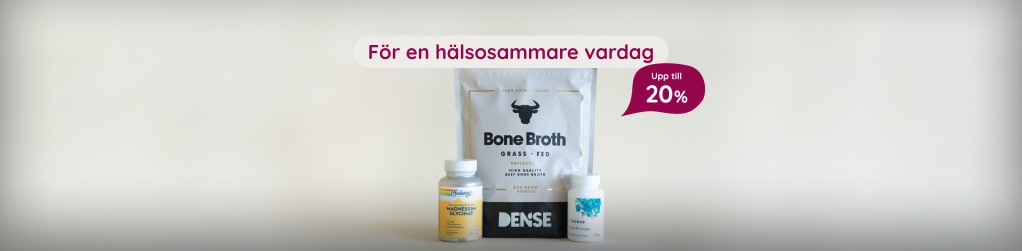 Kosttillskott - upp till 20%